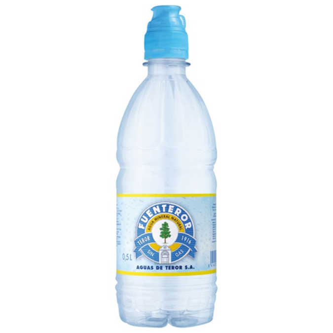 Agua mineral sin gas botella 0.5 ltAguas de Teror