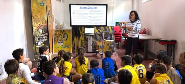 Elaborado en Canarias promueve una alimentación saludable entre los pequeños del Club Baloncesto Gran Canaria